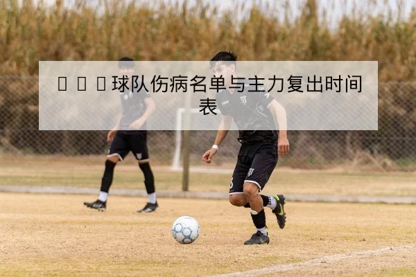 CBA球队伤病名单与主力复出时间表